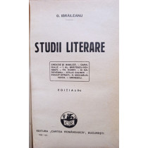 Studii literare, editia a II-a