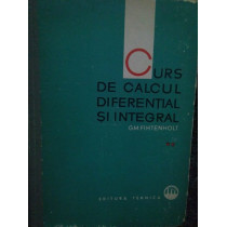 Curs de calcul diferential si integral, vol. II