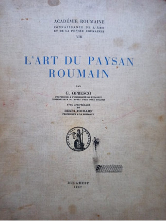 L'art du paysan roumain