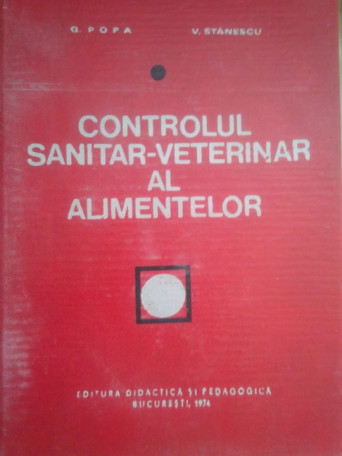 Controlul sanitarveterinar al alimentelor