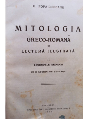 Mitologia greco-romana in lectura ilustrata, vol. II