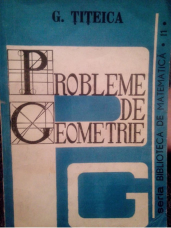 Probleme de geometrie