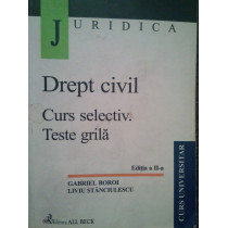 Drept civil. Curs selectiv