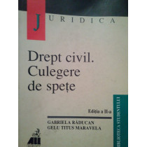 Drept civil. Culegere de spete