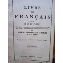 Livre de francais, edition II