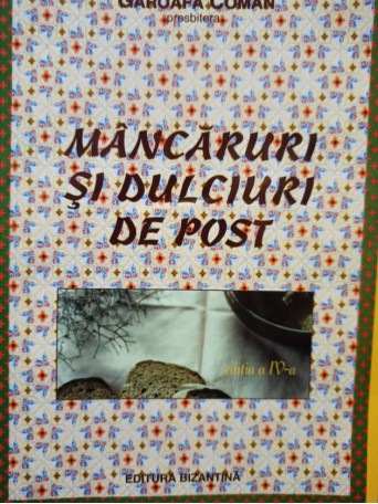 Mancaruri si dulciuri de post