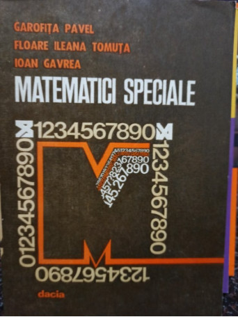 Matematici speciale