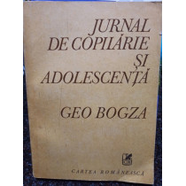 Jurnal de copilarie si adolescenta