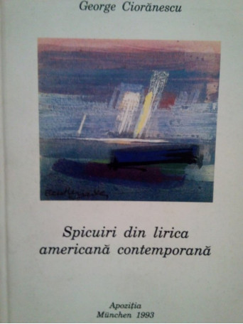 Spicuiri din lirica americana contemporana