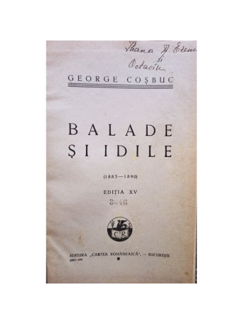 Balade si idile, editia XV