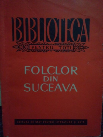 Folclor din Suceava