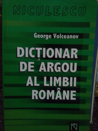 Dictionar de argou al limbii romane