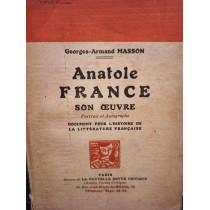 Anatole france son oeuvre