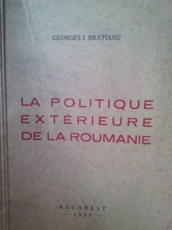 La politique exterieure de la Roumanie