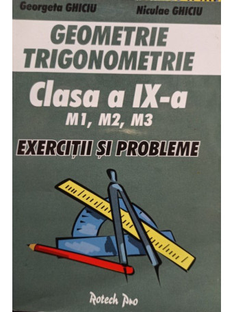 Geometrie trigonometrie clasa a IXa