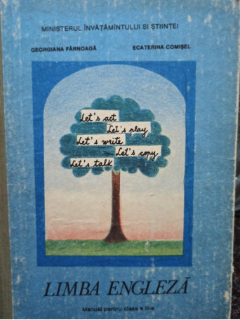 Georgiana Farnoaga - Limba engleza - Manual pentru clasa a IIa - 1991 - Cartonata