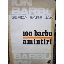 Ion Barbu amintiri