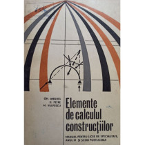 Elemente de calculul constructiilor