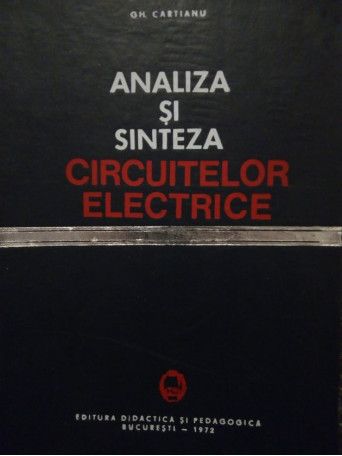 Analiza si sinteza circuitelor electrice