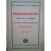 Trigonometrie pentru clasa VIa