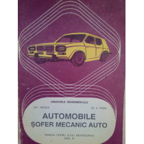 Automobile sofer mecanic auto. Manual scoli profesionale anul III