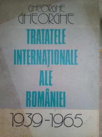 Tratatele internationale ale Romaniei