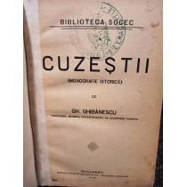 Cuzestii (monografie istorica)