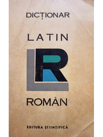 Dictionar latin - roman