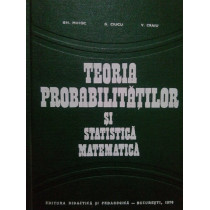 Teoria probabilitatilor si statistica matematica