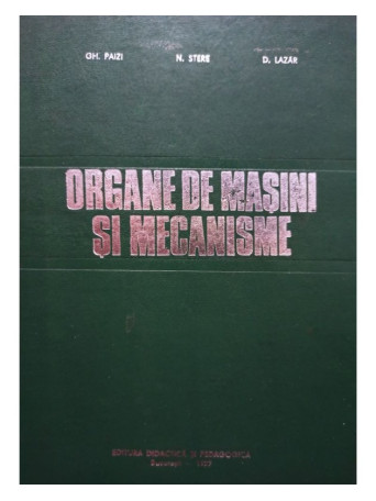 Organe de masini si mecanisme