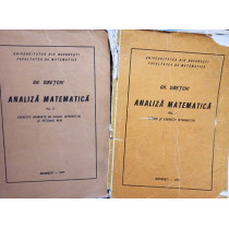 Analiza matematica, 2 vol.