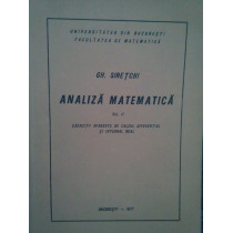 Analiza matematica, vol. II