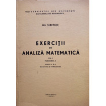 Exercitii de analiza matematica, vol. 1 fascicola 3