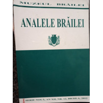 Analele Brailei, an XII, nr. 12, 2012