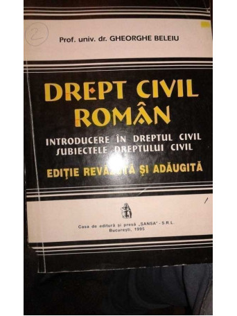 DREPT CIVIL ROMAN