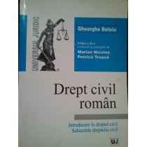 Drept civil roman, editia a XIa