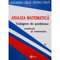 Analiza matematica - Culegere de probleme rezolvate si comentate