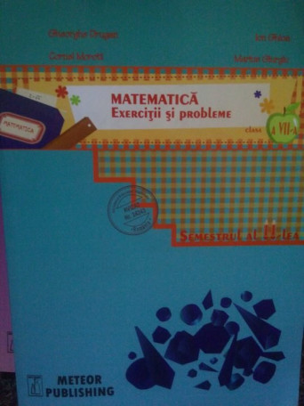 Matematica. Exercitii si probleme clasa a VIIa, semestrul al IIlea