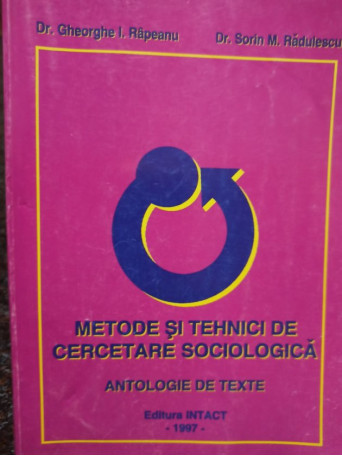 Metode si tehnici de cercetare sociologica