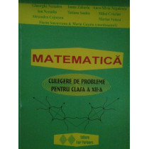 Matematica. Culegere de probleme pentru clasa a XIIa