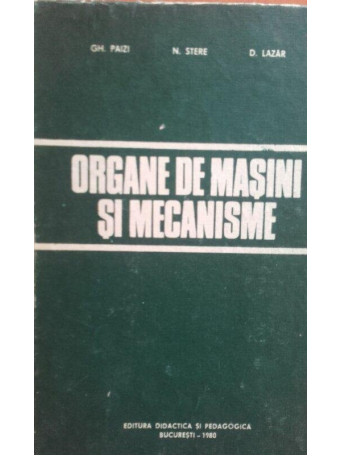 Organe de masini si mecanisme