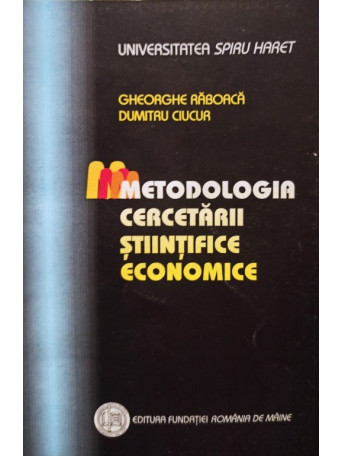 Metodologia cercetarii stiintifice economice