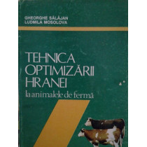 Tehnica optimizarii hranei la animalele de ferma