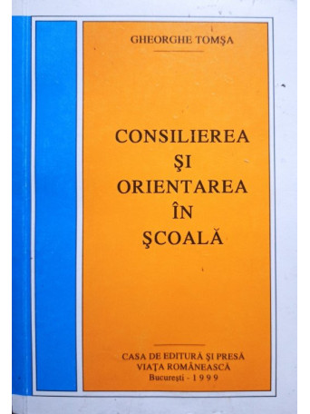 Consilierea si orientarea in scoala