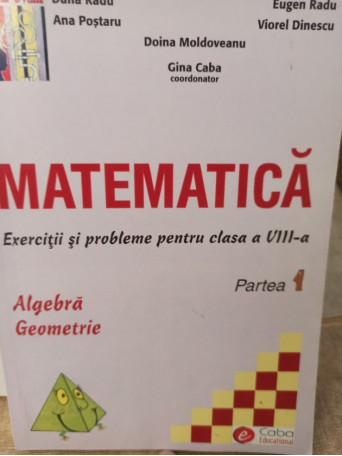 Matematica - Exercitii si probleme pentru clasa a VIIIa, partea 1