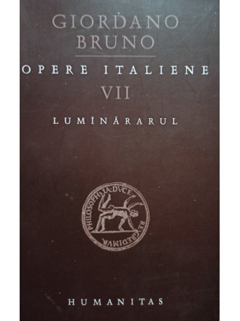 Opere italiene, vol. VII - Luminararul