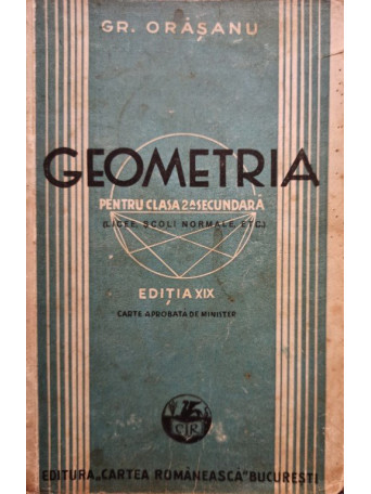 Geometria pentru clasa a 2-a secundara, editia XIX