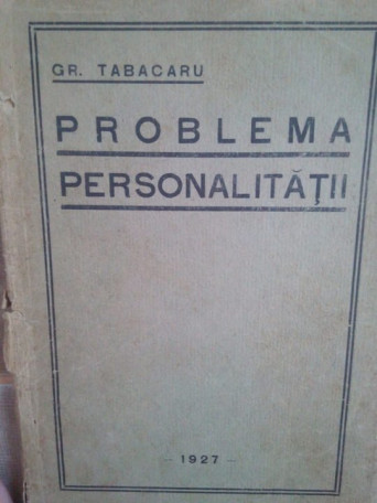 Problema personalitatii