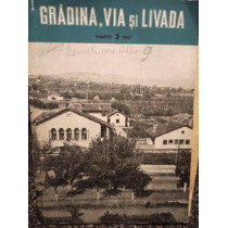 Gradina, via si livada, anul X, nr. 3 martie 1961