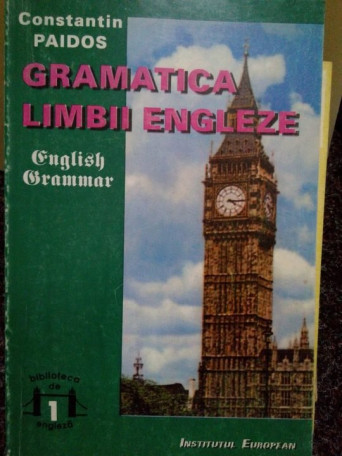 Gramatica limbii engleze